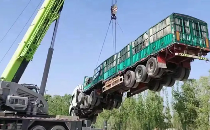 滨湖区道路脱困救援案例